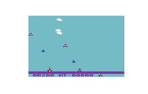 Cloud Burst screenshot 2 for Vic-20
